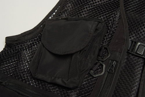 Chaleco Multibolsillos De Camuflaje De Moda Para Hombre