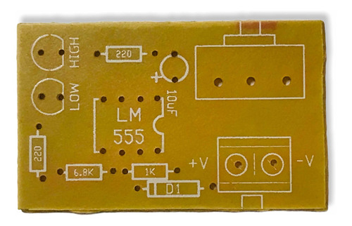 Baquela Pcb Temporizador Timer 555 Video Rokola Proyecto