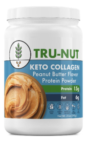 Colageno Keto Con Proteina De Mani - 595g / Tru Nut