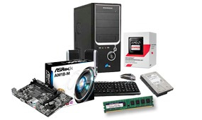 Pc Armada Cpu Amd 2650 / Asrock Am1b-m / Ram 4gb