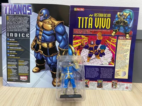 Miniatura Marvel Eaglemoss - Thanos ( Edição Especial )