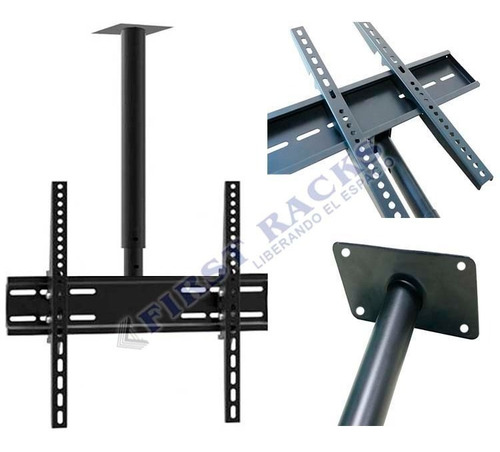 Rack De Techo Tv 42 A 55 Movil Lcd, Led Curvo