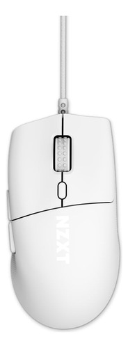 Mouse Gamer Nzxt Lift 2 Ergo Cableado 26000 Dpi 61gr Blanco