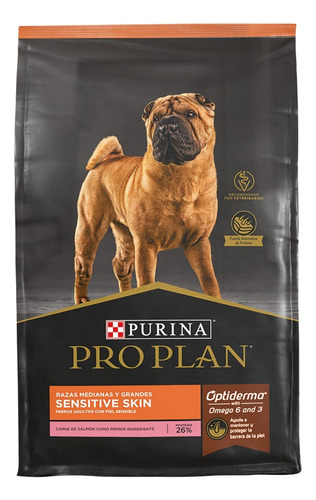 Proplan Sensitive Skin Para Perros Raza Mediana Grande 3 Kg