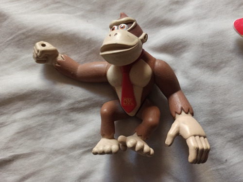Figuras Donkey Jr Y Funky Kong Nintendo (Usado)