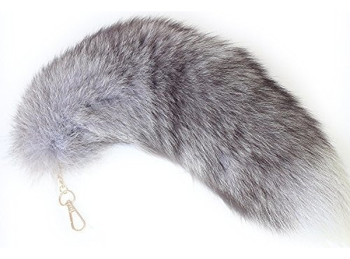 Fosrion Supper Huge And Fluffy Real Fox Tail Fur Halloween 