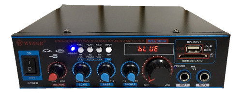Amplificador De Perifoneo 35 W Con Bluetooth Radio Fm Y Usb