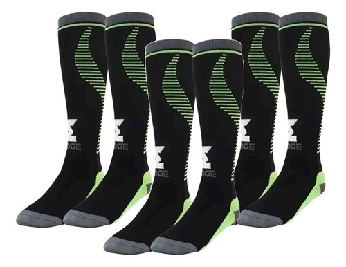 Medias Deportivas Trekking Ciclismo Trail Combo X 3 Edge