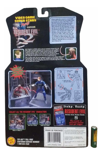 Resident Evil 2 - Leon S. Kennedy And Licker - Toy Biz