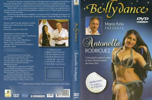 Dvd M. Kirlis Presenta A. Rodriguez  Bellydance 