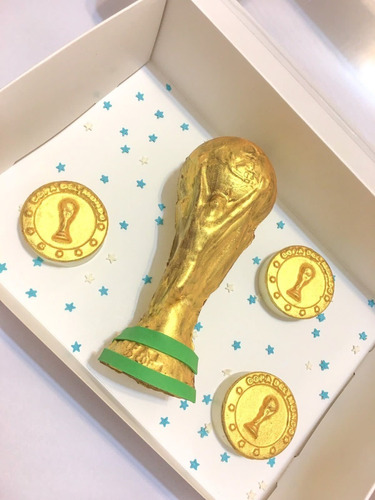 Huevo De Pascua Copa Del Mundo De Chocolate C/ Oreos/medalla