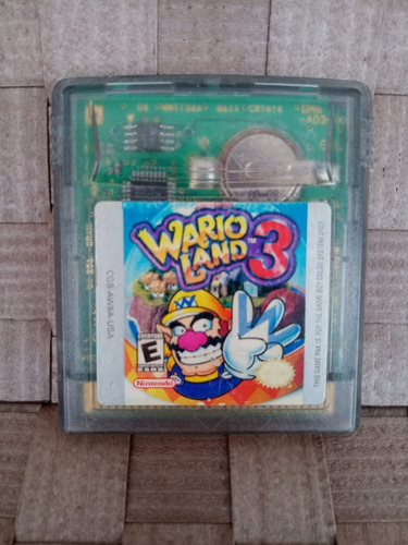 Game Boy Wario Land 3 Original Salvando Gbc Gba Mario