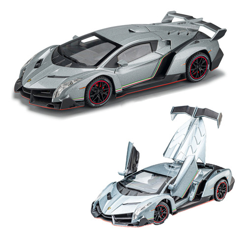 Lamborghini Veneno Miniatura Metal Coche Colección Regalos