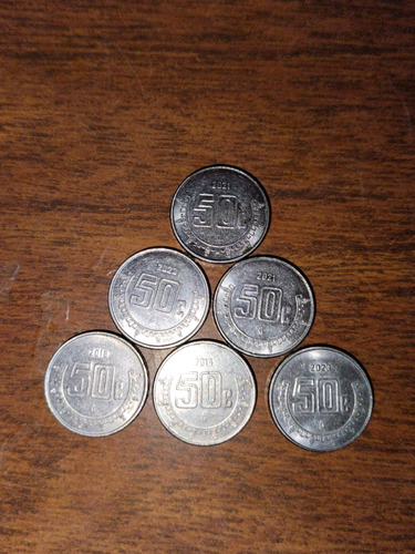 Centavos Mexicanos De 50 