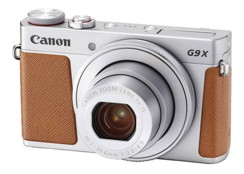 Canon PowerShot G9 X Mark II compacta color plateado