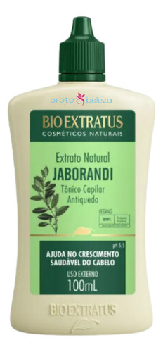 Tonico Capilar Antiqueda 100ml Cabelo Saudável Bio-estratus