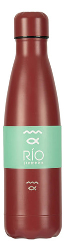 Botella De Agua Deportiva Rio Con Rosca De Acero