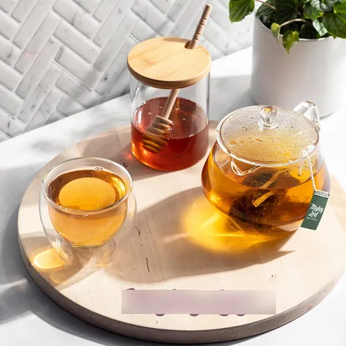Té Oscuro Mighty Leaf Té Earl Grey Orgánico, 100 Bolsitas De