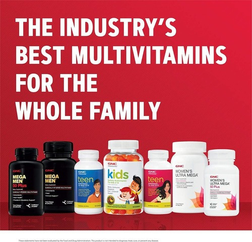 Imagem 7 de 7 de Mega Men Gnc Energy & Metabolism Multivitamínico - 90 Cáps