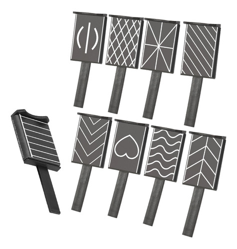 11 Piezas/set 3d Imán Stick Magnético Ojo De Gato Pluma Dibu