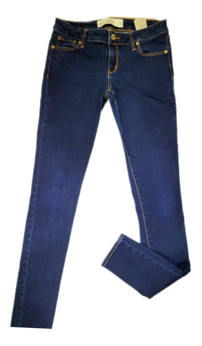 Jeans Abercrombie & Fitch Dama Talla 27 W L 33 Super Skinny