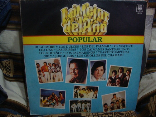 Vinilo Lo Mejor Del Año Popular C4