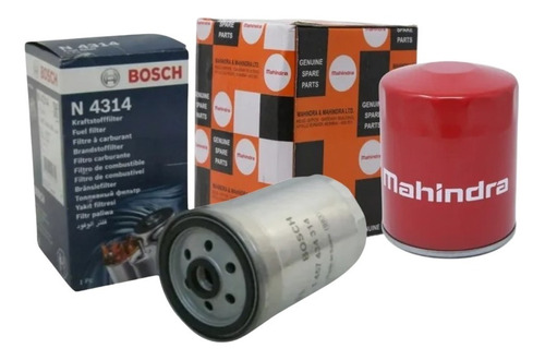 Kit Filtro Mahindra Petroleo Y Aceite Pick Up 2011