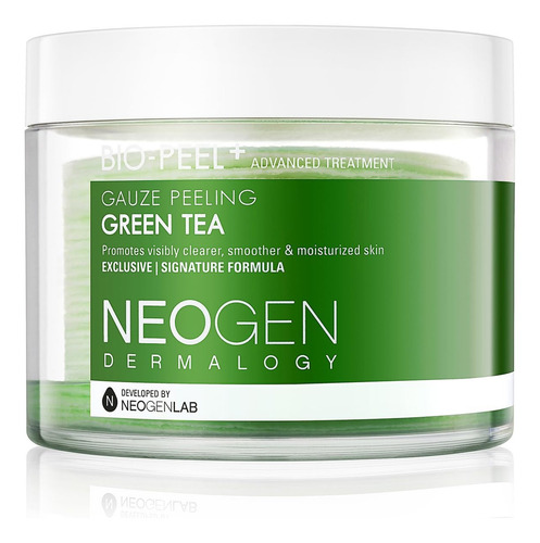 Neogen Dermalogy Almohadillas Exfoliantes Limpiadoras 191gr Momento De Aplicación Día/noche Tipo De Piel Peeling De Gasa - Té Verde