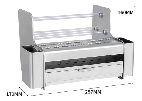 Caja De Almacenamiento De Destornilladores, Estante Para