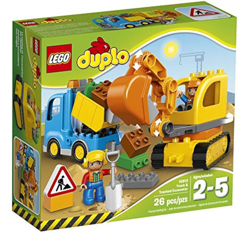 Excavadora Lego Duplo Town 10812 Para Camiones Y Orugas