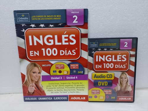Curso De Ingles En 100 Días Fascículo + Dvd + Cd Numero: 2