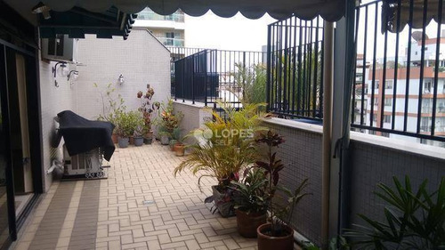 Imagem 25 de 27 de Cobertura Com 2 Dormitórios À Venda, 140 M² Por R$ 980.000,00 - Icaraí - Niterói/rj - Co1861