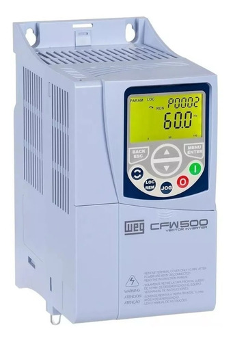 Inversor Frequência Weg Cfw500 1,5cv 2,6a 380v Trifásic Igbt