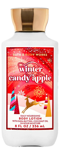 Winter Candy Apple Crema Líquida Bath & Body Works Navideña
