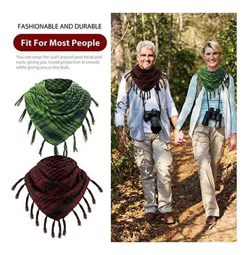 Turbera Unisex Satinior Shemagh Keffiyeh Cabeza Turbera De 3