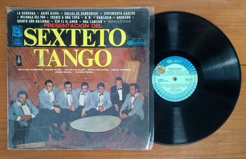 Sexteto Tango Presentacion Disco Lp Vinilo