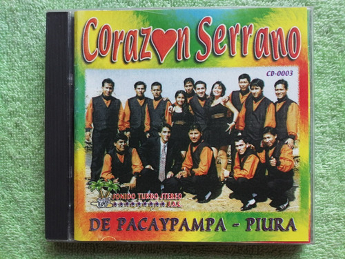 Eam Cd Corazon Serrano Arrepentida 2000 Sonido Turbo Stereo