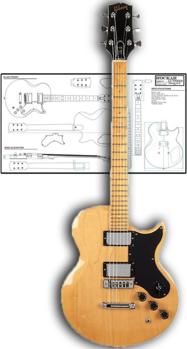 Plano Para Luthier Gibson L6-s (a Escala Real)