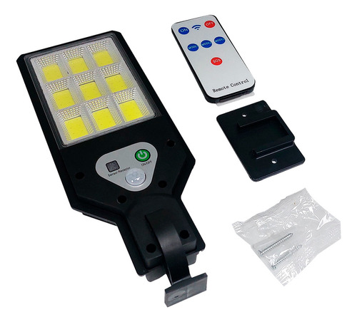 Foco Solar 30w Para Pared Con Sensor Movimiento