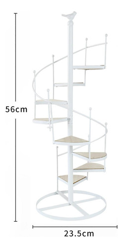 Soporte Para Plantas De 8 Capas Con Forma De Escalera,