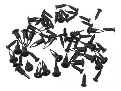 30pcs Empujan Tipo Paragolpes Nylon Retenedor De Remaches