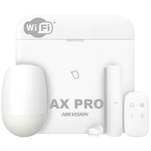 Kit Alarma Casa Inalámbrico Hikvision Ax Pro 48 Zonas Wifi