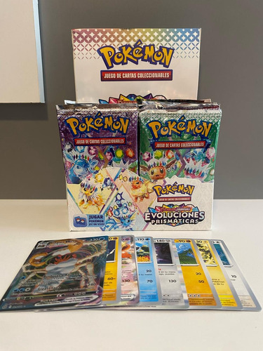 Pack 12 Sobres De Cartas Pokémon Proxys 2025 - 120 Cartas Pack De 12 Sobres Pokemon Español