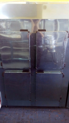 Geladeira Inox Refrigel Industrial Cor Cinza 220V