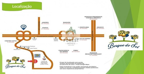 Imagem 8 de 15 de Residencial Bosque Do Sol Em Cotia - Terreno A Venda No Bairro Quinta Dos Angicos - Cotia, Sp - Fo17049