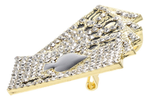 Broche De Suéter Moderno Com Xale E Peito Para Pôquer