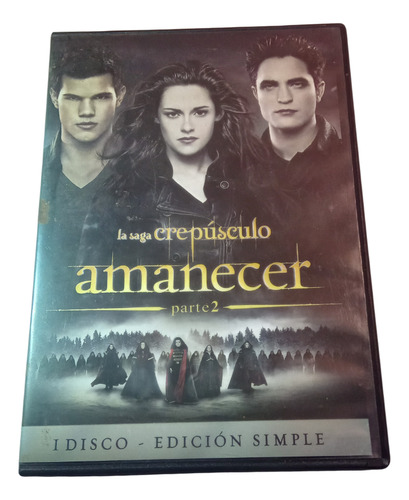 Crepusculo Amanecer Parte 2 Dvd (Usado)