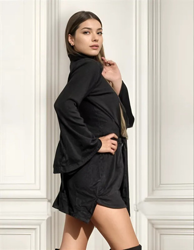 Vestido Dakota Corto De Invierno Para Mujer