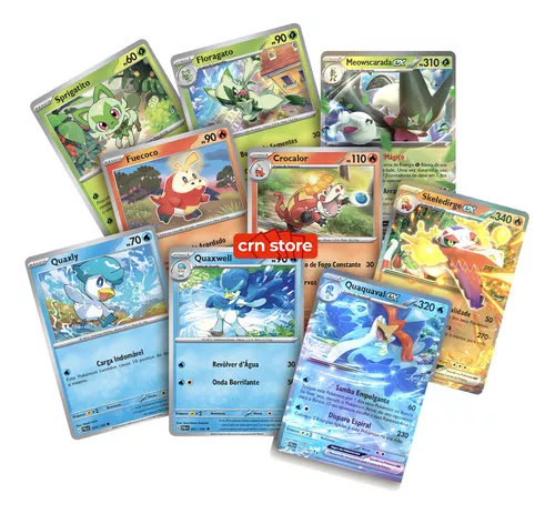 Carta Pokémon Meowscarada Ex Evoluções Em Paldea Original