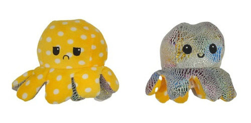 Pulpo Reversible Peluche Muñeco De Felpa